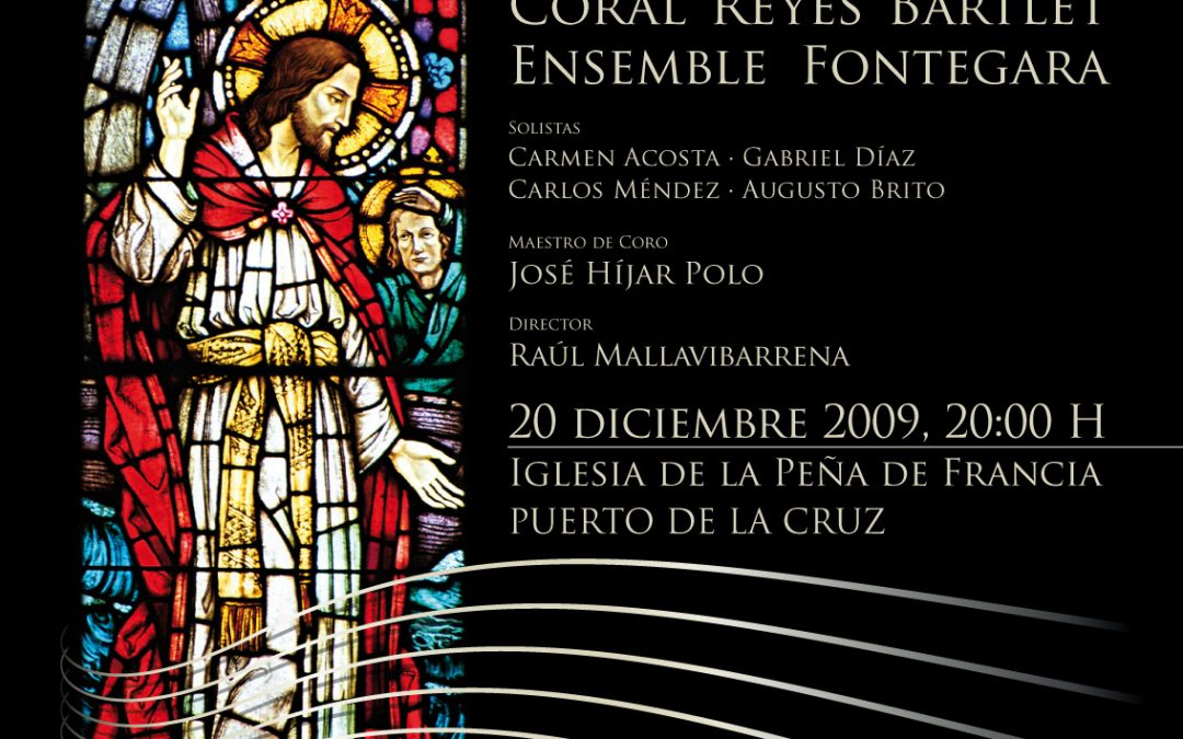 La Coral Reyes Bartlet y el Ensemble Fontegara traen una Navidad barroca