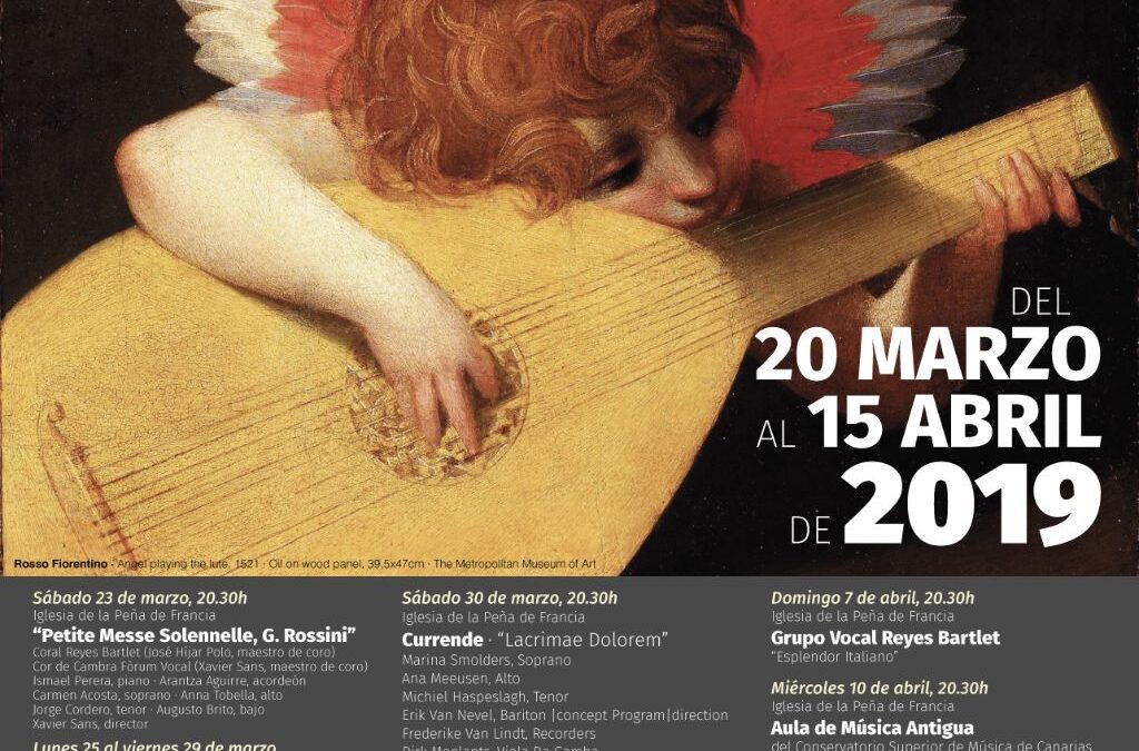 XVII Festival de Música Antigua y Barroca: 2019